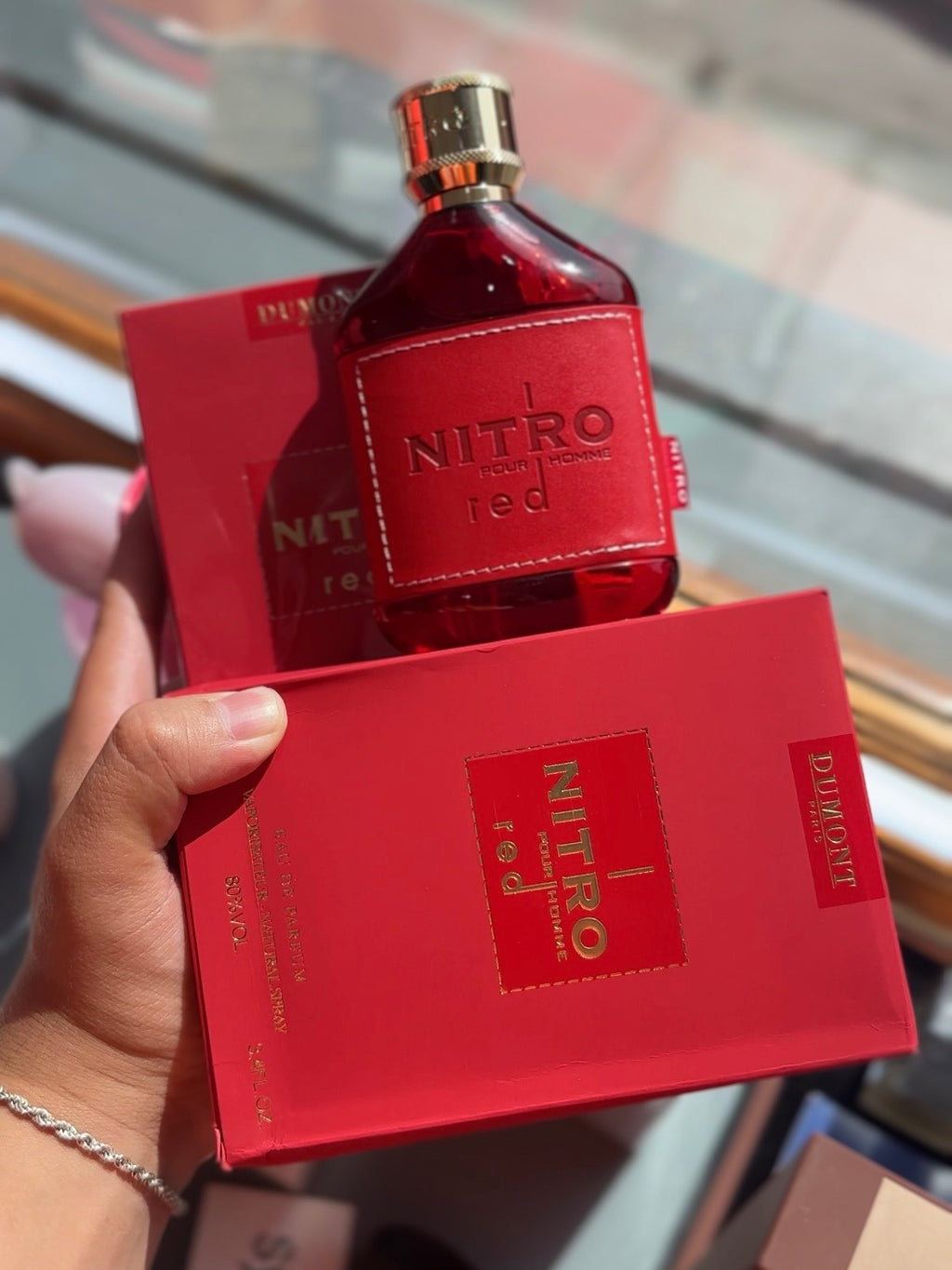 Perfume Nitro Red 100ml Original