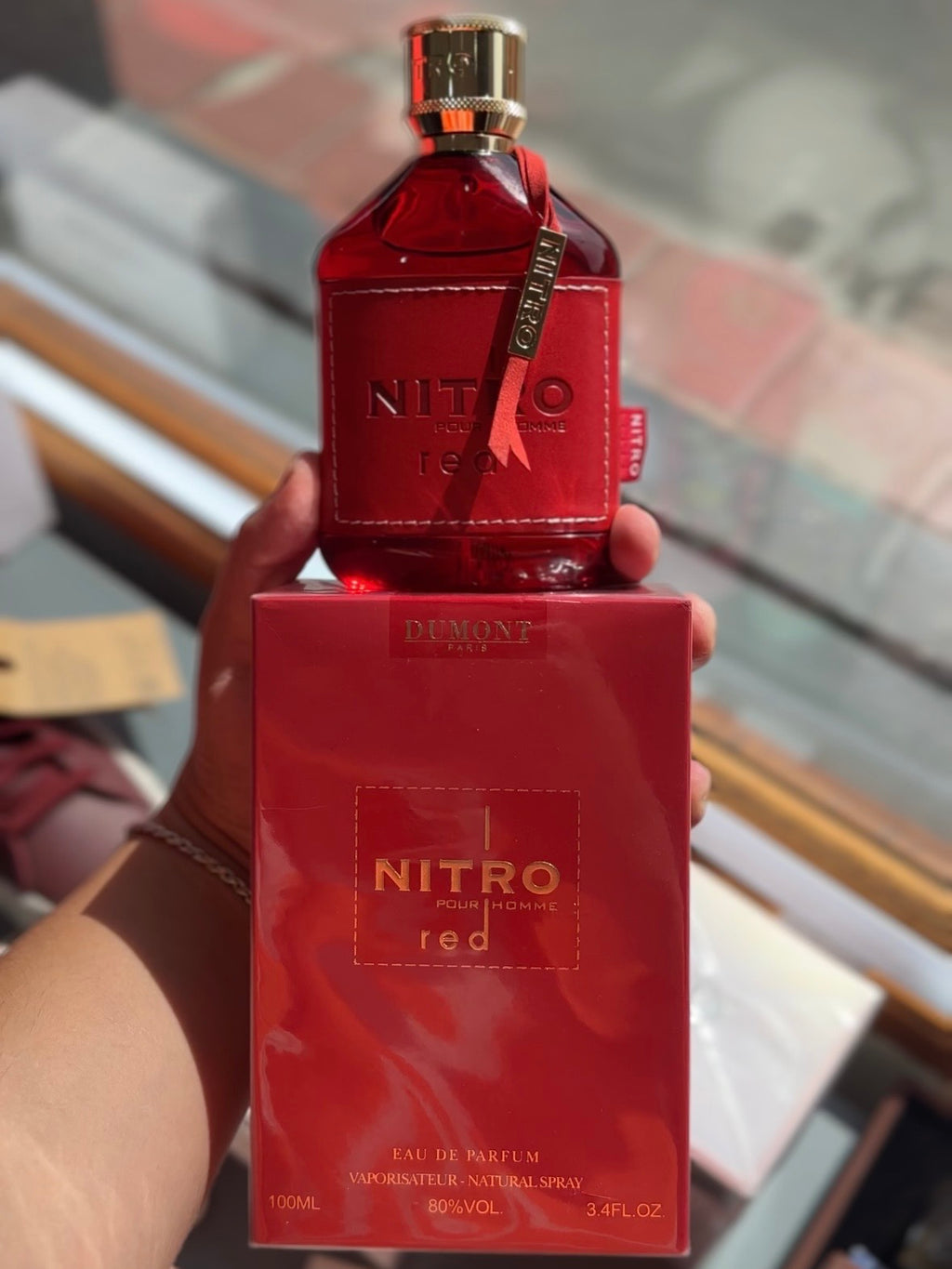 Perfume Nitro Red 100ml Original
